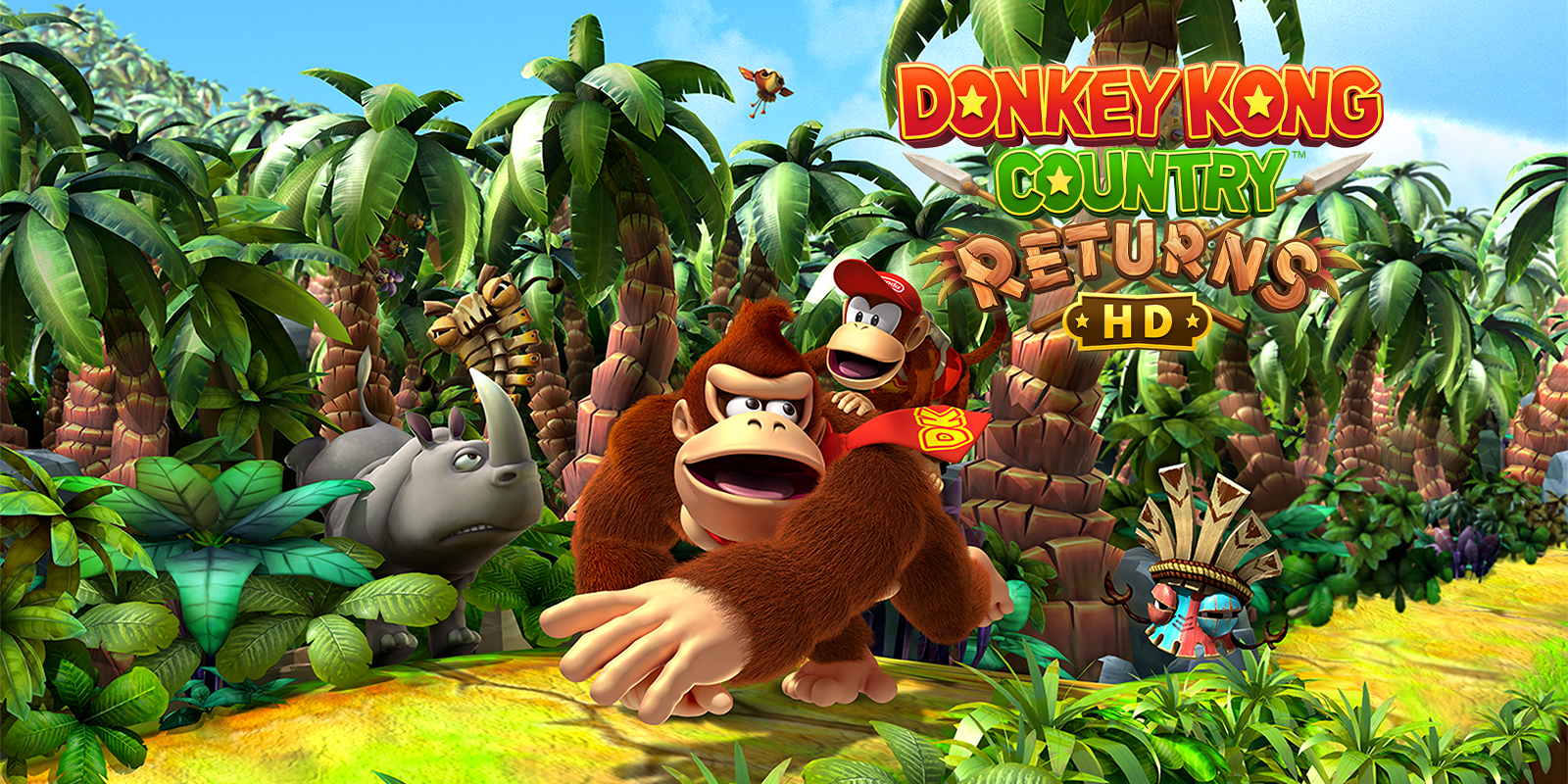 Test ut en gratis demo av Donkey Kong Country Returns HD!